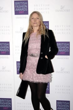 The British Fashion Awards, at the Lawrence Hall on November 27, 2007 in London, England.