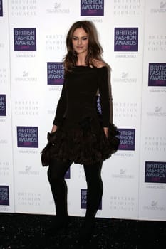 The British Fashion Awards, at the Lawrence Hall on November 27, 2007 in London, England.