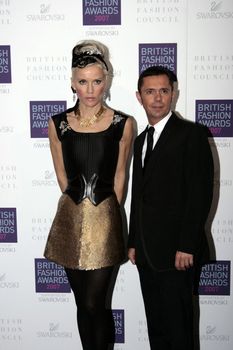 The British Fashion Awards, at the Lawrence Hall on November 27, 2007 in London, England.