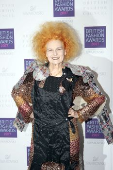 The British Fashion Awards, at the Lawrence Hall on November 27, 2007 in London, England.