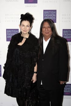 The British Fashion Awards, at the Lawrence Hall on November 27, 2007 in London, England.