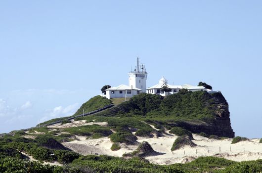 Lighthouse On Nobbys Head, Newcastle, Australia