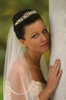 Portrait of the beautiful bride