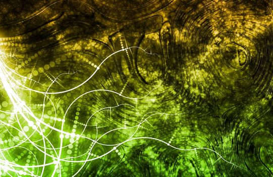 Alien Abstract Vortex Background Texture as Art