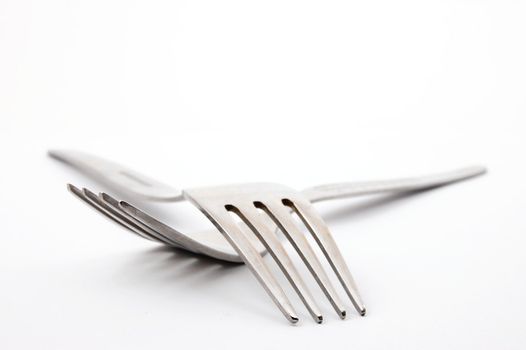 abstract fork background as a food concept