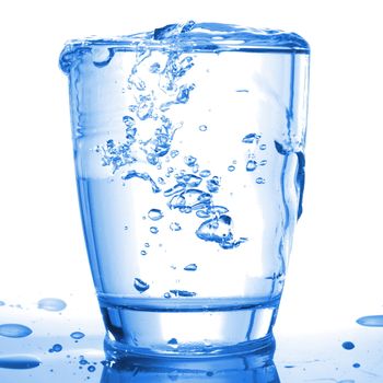 wellness concept with glass or cup of water