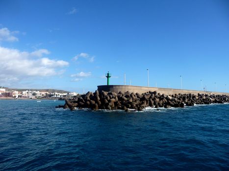 The Lugar Aquamarina Pier in Gran Canaria.