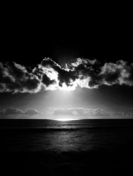The sunset as seen from Maspalomas beach.