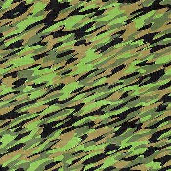 Green army camouflage texture that tiles seamlessly as a pattern in any direction.