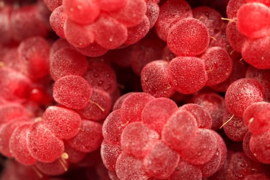 Fresh juicy raspberry, background