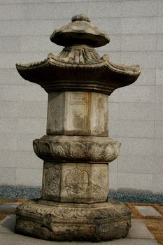 Scene of Korea - a kings tomb during the joseon dynasty