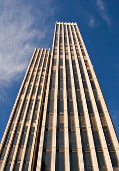 Business Towers in down town Madrid