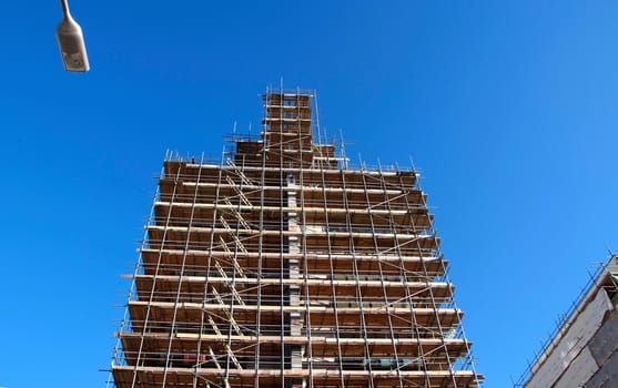 Construction of a new high-rise building