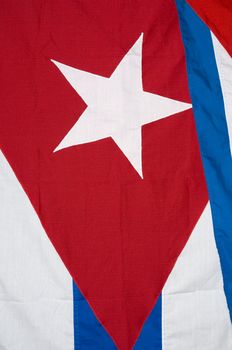 Two Cuba Flags Detail - Patriotic Background