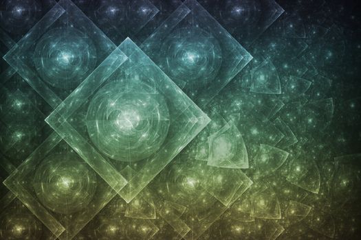 Bright Crystal Glowing Formation Abstract Background Wallpaper