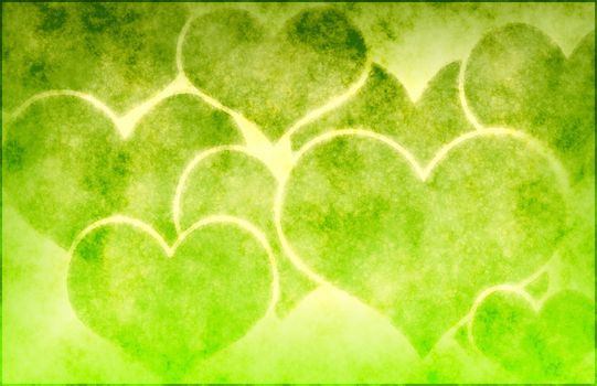 Wedding Scrapbook Flower Background as Clip Art