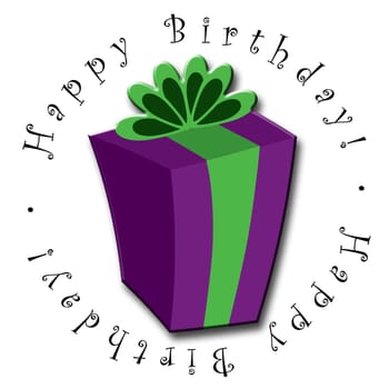 Happy Birthday Present icon or button