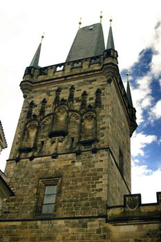 The tower in prague, czech republic
