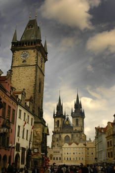 Old Town Square in Prague, Czech