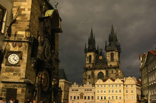 Old Town Square in Prague, Czech