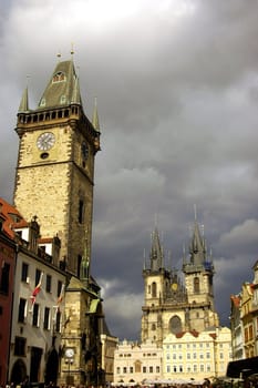 Old Town Square in Prague, Czech