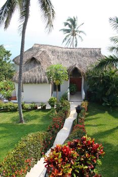 Luxury tropical hacienda home