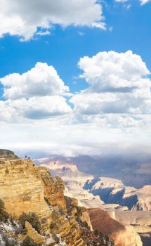 The Grand Canyon National Park in Arizona USA 