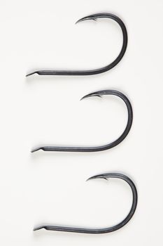 Fishing hooks with clipping paths 