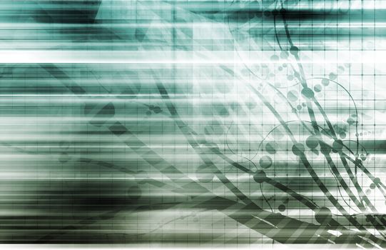 Digital Background Internet Concept as a Art