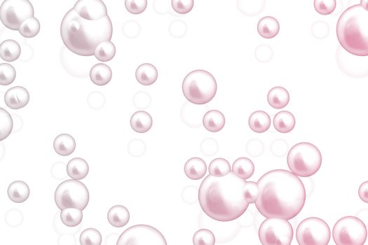 Soda Pop Fun Color Bubbles Abstract Illustration