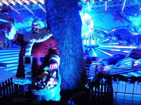 Hyde Park London - December 20: Winter Wonderland Christmas Event  December 20th, 2009 in Hyde Park London.
