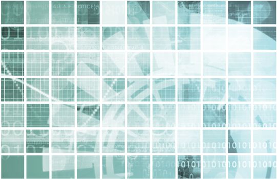 Digital Abstract Data Media As a Art