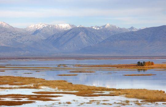 Autumn on the Lake Baikal