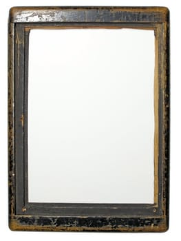 Retro wood frame of old camera 
