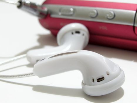 connected to player headphones