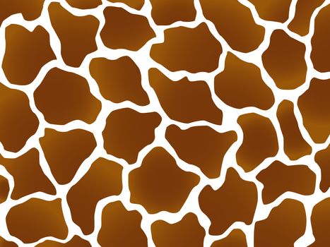 Giraffe wild brown marking