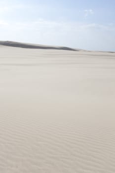 waves of sand - formed by wind and water