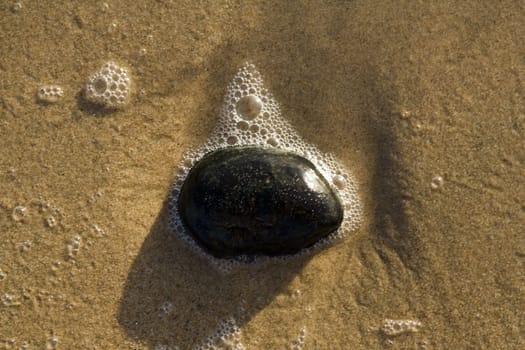  sea-sand, sign, texture, trace, track, beach