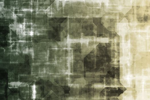 Futuristic Technology Data Flow Color Digital Abstract