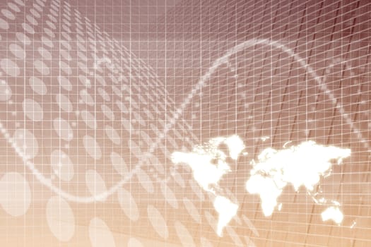 A Global Business Abstract Background Pattern Texture