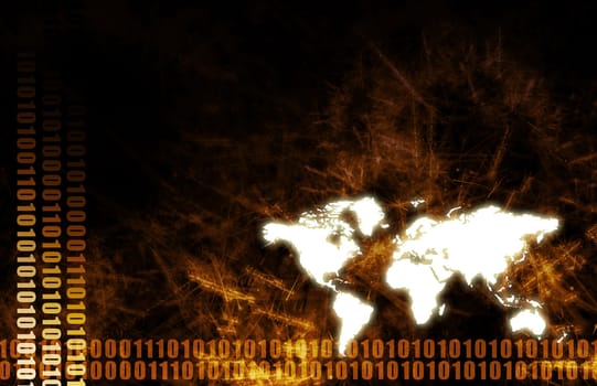 A Global Business Abstract Background Art Texture