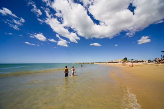 Beach on island Margarita, Venezuela