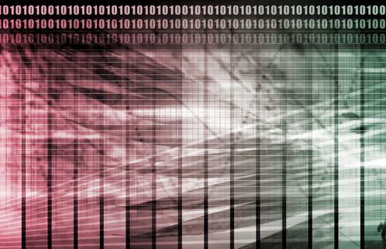 Business Abstract Technology as a Background Art