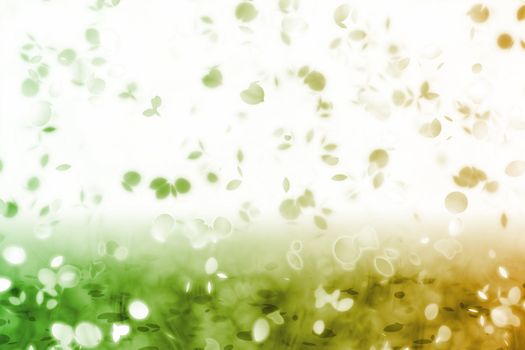 A Soft Falling Leaves Abstract Background Art