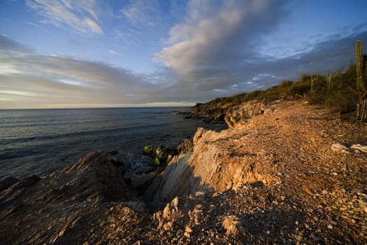 Sunset on island Margarita, Venezuela