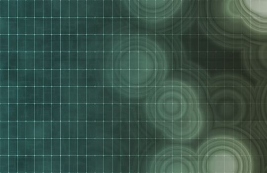 Tech Digital Data Transfer Network as Abstract 