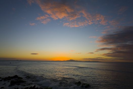 Sunset on island Margarita, Venezuela