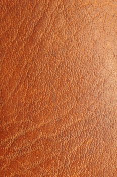 brown leather textile texture or background with copyspace