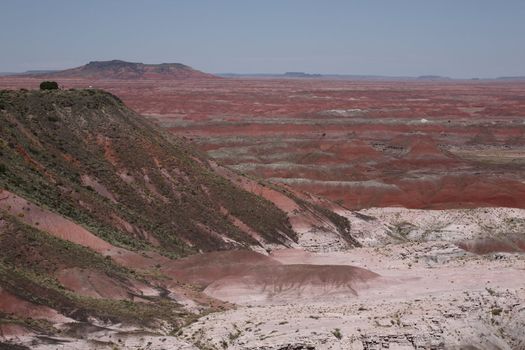 Painted Desert, part of Petrified Forest National Park in Arizona