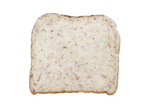 Fresh Grain Toasts / Bread On A White Background